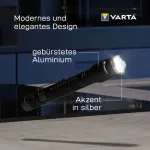 Varta Taschenlampe Aluminium Light F20 Pro 2AA