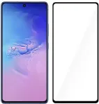Tellur Tempered Glass 3D Case Friendly Full Glue for Samsung S10 Lite black