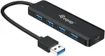 Equip 4-Port USB-A3.2-Hub->4xUSB-A 3.2 +USB-C Adapter 5Gbps