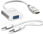 INCA Adapter HDMI->VGA +3.5mm AUX St/Bu FHD@ 60Hz 0.20m ws