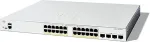 Cisco Catalyst 1200-24FP-4X Rackmount Gigabit Managed Switch, 24x RJ-45, 4x SFP+, 375W PoE+