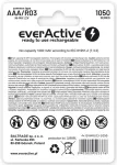 EverActive RECHARGEABLE BETTERIES 550 mAH 4 PCS.