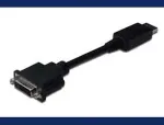 Digitus DisplayPort Adapter DP -> DVI 0,15m Verriegelung