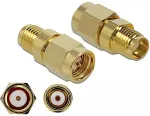 DELOCK Adapter SMA Stecker zu SMA Buchse 10 GHz