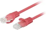LANBERG Patchcord CAT.6 UTP 1M fluke passed 10-pack, Red | PCU6-20CC-0100-R