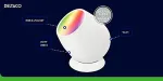 DELTACO SMART HOME, RGB &auml;ratusvalgusti, USB-C
