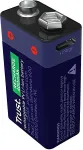 Trust Computer Products Trust USB-C rechargeable 9V battery