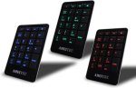 EXACTGAME AMEI Keyboard AM-KN101R Professional Letter Red Illuminated digital keypad