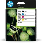 Tooner Hp 924 CMYK Original Ink Cartridge 4-Pack