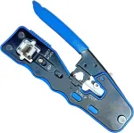 W-STAR RJ45 EZ Crimping Pliers WS7318R professional pliers Cat7, Cat6, Cat5, STP