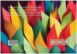 SMLT Kahepoolne v&auml;rviline paber, 16 lehte, A4, 80 gsm