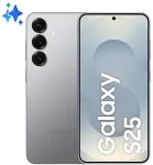 Mobiiltelefon SAMSUNG Galaxy S25 15.8 cm (6.2") Dual SIM Android 15 5G USB Type-C 12 GB 256GB 4000 mAh Silver