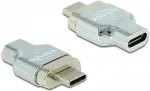 DeLOCK Thunderbolt&trade; 3 / USB Type-C&trade; (DP Alt Mode) 8K 30 Hz Magnet Adapter Stecker zu Buchse