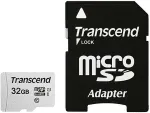 M&auml;lukaart TRANSCEND SD microSD Card 32GB SDHC USD300S-A w/Adapter