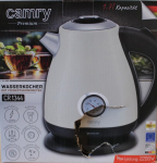 Camry SALE OUT. CR 1344 Electric kettle with a thermometer 1,7L, Cream | SALE OUT. | Camry Kettle with a thermometer | CR 1344 | Electric | 2200 W | 1.7 L | Stainless steel | 360&deg; rotational base | Cream | DAMAGED PACKAGING