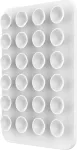 Fixed MagSafe holder with suction cups | Cup holder | Liquid silicone | White