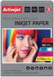 Activejet AP6-260GR100 photo paper for ink printers; A6; 100 pcs, 10x15