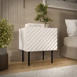 Cama MEBLE Cama LUCCA bedside cabinet, 2 pcs, 47x40x52, white