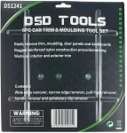 DSDTOOLS 5 TK. AUTODEKORATSIOONI JA MOLDINGUTE T&Ouml;&Ouml;RIISTAKOMPLEKT DS1241