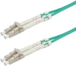 VALUE Fibre Optic Jumper Cable, 50/125&micro;m, LC/LC, OM3, turquoise 5 m