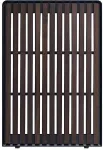 Lian Li DAN Cases A3-mATX Wood Edition Front Panel - Walnuss, schwarz