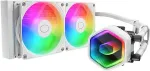 COOLER MASTER MasterLiquid 240 Core II Vandk&oslash;ler 1-pack Hvid 120 mm