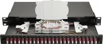 EQUIP LWL-Splei&szlig;kasten 24-Port LC-Duplex OM4 1U komplett sw