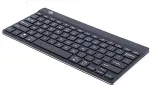 Klaviatuur R-GO TOOLS Ergonomic keyboard R-Go Compact Break, compact keyboard with break software, QWERTY (NORDIC), Bluetooth, black