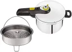 Tefal P25307 Schnellkochtopf Secure 5 Neo, Fassungsverm&ouml;gen 6L inkl. Korb