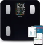 SALENTE MaxFit, smart personal diagnostic fitness scale, Bluetooth, black