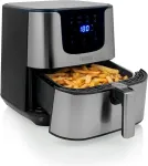 Frit&uuml;&uuml;r Princess | Digital Aerofryer Deluxe XXL | 182060 | Power 1700 W | Capacity 5.5 L | Black/Stainless Steel