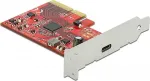 Delock PCI Express x4 Karte zu 1 x extern USB 20 Gbps USB Type-C&trade; Buchse - 3 A