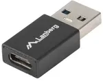 LANBERG USB-C(F)3.1->USB-A(M) Adapter schwarz