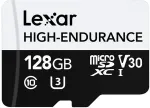 M&auml;lukaart Lexar High-Endurance 128 GB MicroSDXC UHS-I Class 10