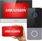 HIKVISION Zestaw wideodomofonowy DS-KIS603-P(C)