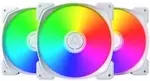 MONTECH HP140 ARGB PWM 140x140x25, case fan (white, pack of 3, 140 mm)