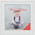 Victoria Collection Pildiraam m&auml;lu 10x10, valge