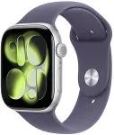 APPLE Watch Series 11 GPS + Cellular 46mm Silver Aluminium Case with Purple Fog Sport Band - S/M