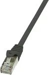 LOGILINK EconLine - Patch-Kabel - RJ-45 (M) - RJ-45 (M) - 5 m - Foiled Unshielded Twisted Pair (F/UTP) - CAT 6 - gepresst, glatt - wei&szlig; (CP2073S)