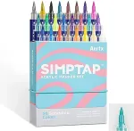 Noname Acrylic Marker Pens ARRTX Simptap, 24 Colours