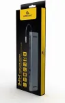 GEMBIRD USB Typ-C 9-in-1 Kombi Adapter spacegrau