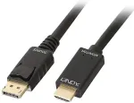 Lindy DisplayPort an HDMI Kabel 4K30 (DP: passiv) 2m