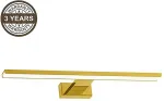 No name WALL LED LIGHT VAN 50CM 12W 30K GOLD
