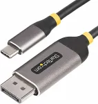 StarTech.com 3m USB-C DisplayPort Kabel/Adapter 8K 60Hz 4K 144Hz HDR10 USB C auf DP 1.4 Converter USB-C Videoadapter