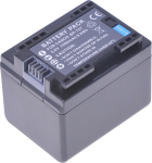 T6 POWER Battery Canon BP-727, 2400mAh, 8.6Wh, black