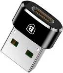 Baseus CAAOTG-01 cable gender changer Black
