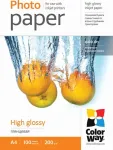 ColorWay High Glossy Photo Paper | 200 g/m&sup2; | A4