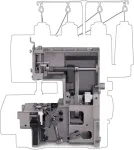 Singer HD0405 sewing machine, electric, silver