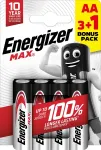 Energizer patarei Max Alkaline AA CHP4 3+1