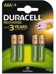 Duracell AAA (4pcs) Rechargeable battery Nickel-Metal Hydride (NiMH)